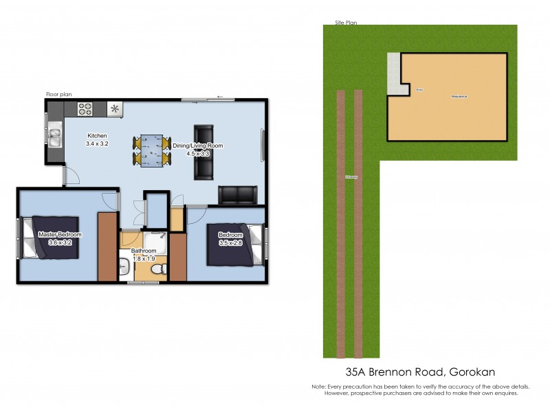 35A Brennon Road, Gorokan NSW 2263 Floorplan