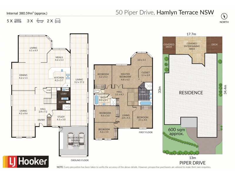 50 Piper Drive, Hamlyn Terrace NSW 2259 Floorplan
