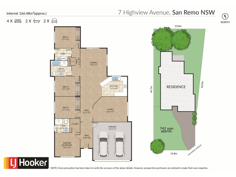 7 Highview Avenue, San Remo NSW 2262 Floorplan