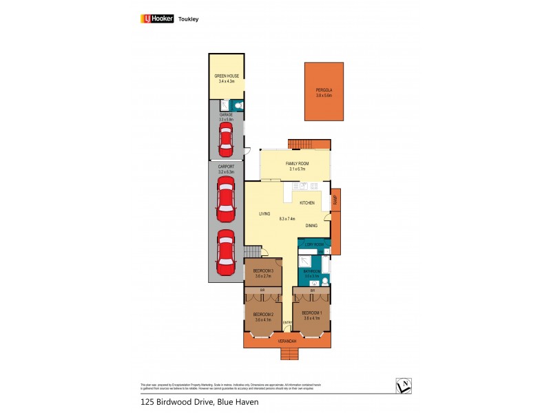 Blue Haven NSW 2262 Floorplan