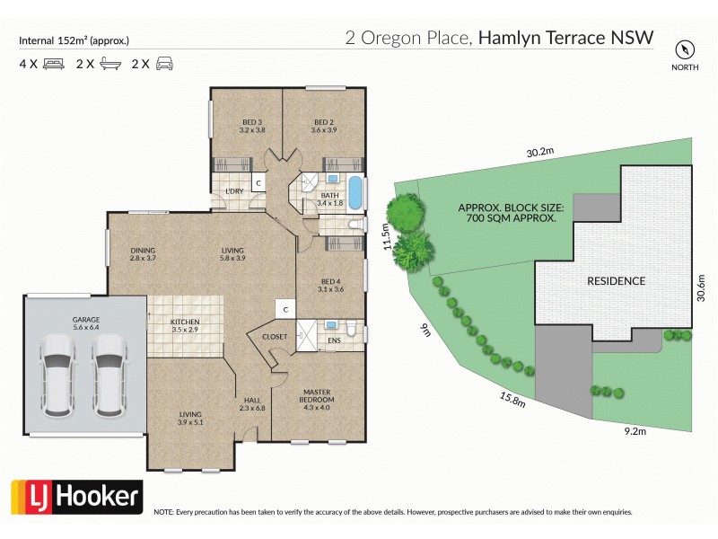 Hamlyn Terrace NSW 2259 Floorplan