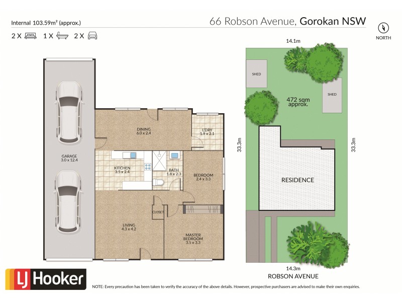 Gorokan NSW 2263 Floorplan