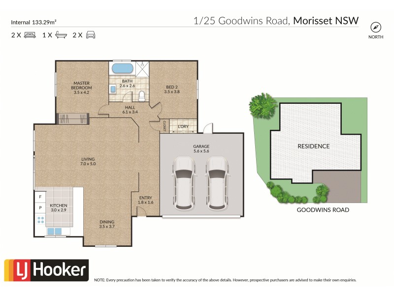 Unit 1/25 Goodwins Road, Morisset NSW 2264 Floorplan