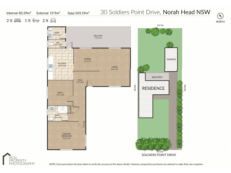 30 Soldiers Point Drive, Norah Head NSW 2263 Floorplan