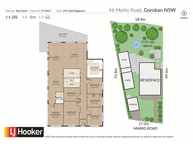 46 Marks Road, Gorokan NSW 2263 Floorplan