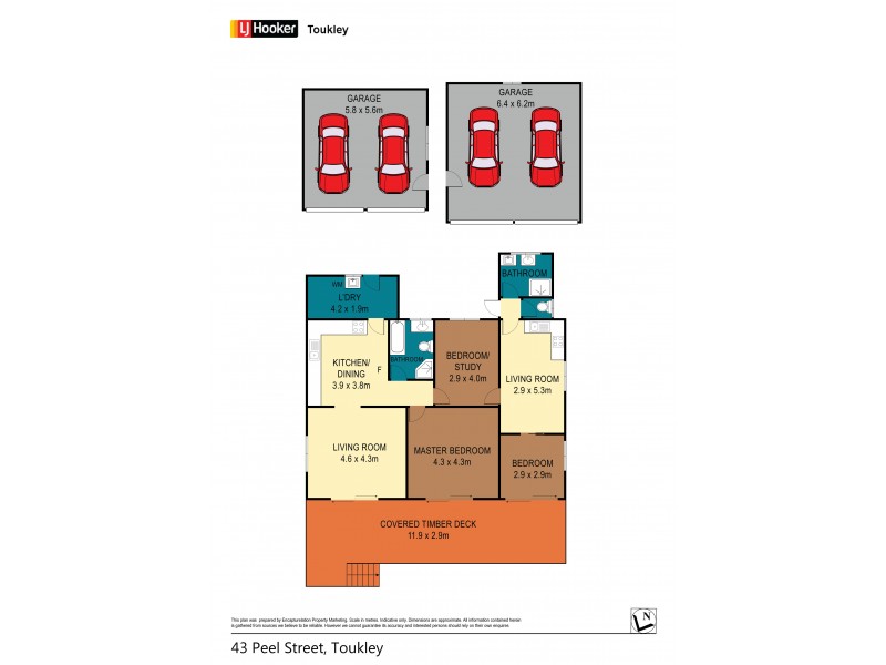 43 Peel Street, Toukley NSW 2263 Floorplan