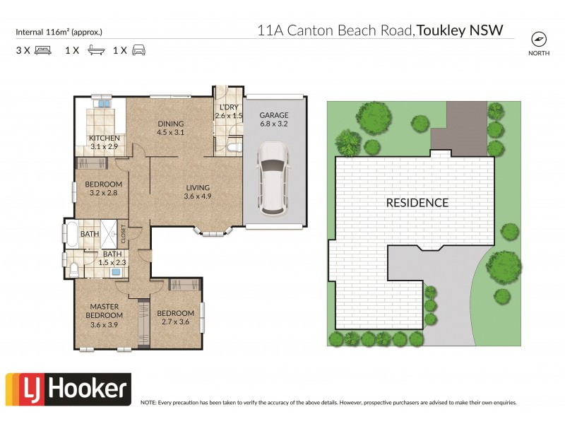 11A Canton Beach Road, Toukley NSW 2263 Floorplan