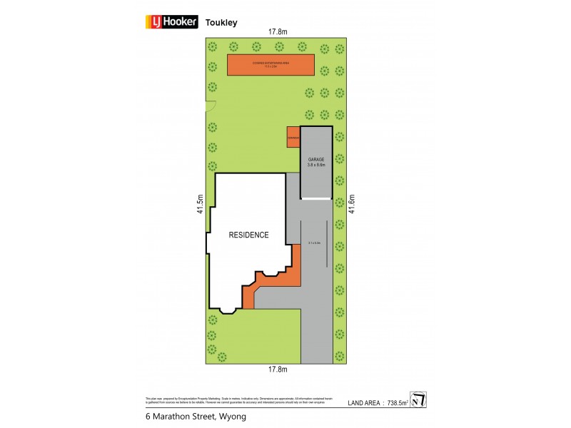 6 Marathon Street, Wyong NSW 2259 Floorplan