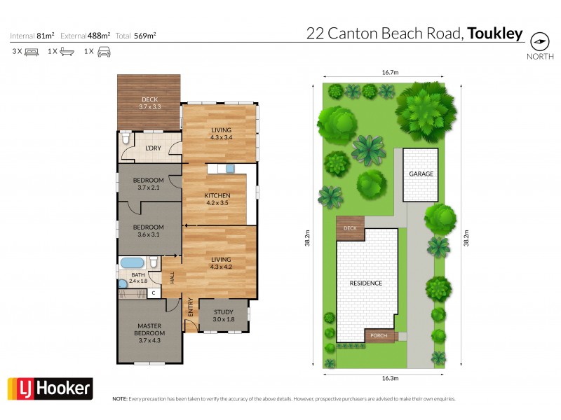 Toukley NSW 2263 Floorplan