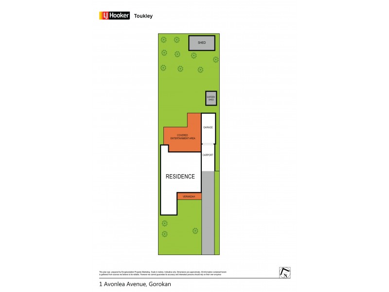 1 Avonlea Avenue, Gorokan NSW 2263 Floorplan