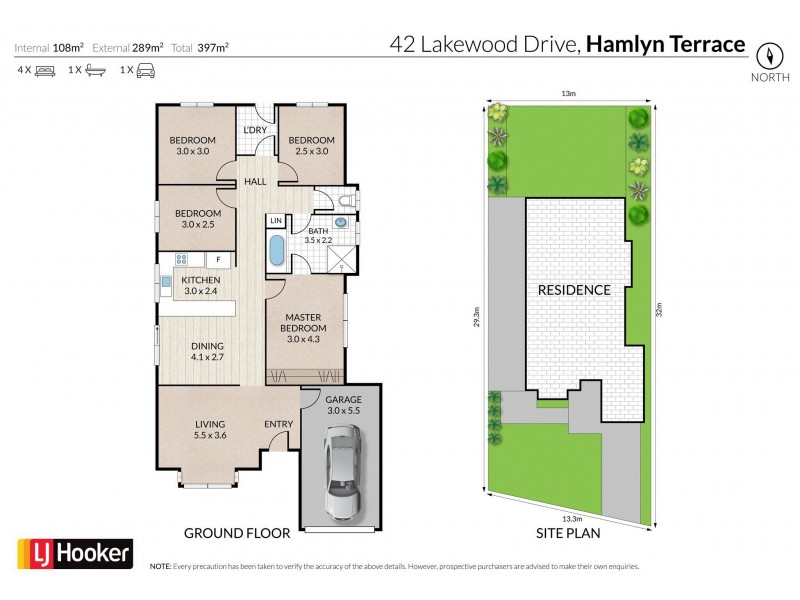 Hamlyn Terrace NSW 2259 Floorplan