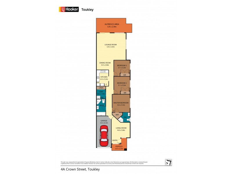 4A Crown Street, Toukley NSW 2263 Floorplan