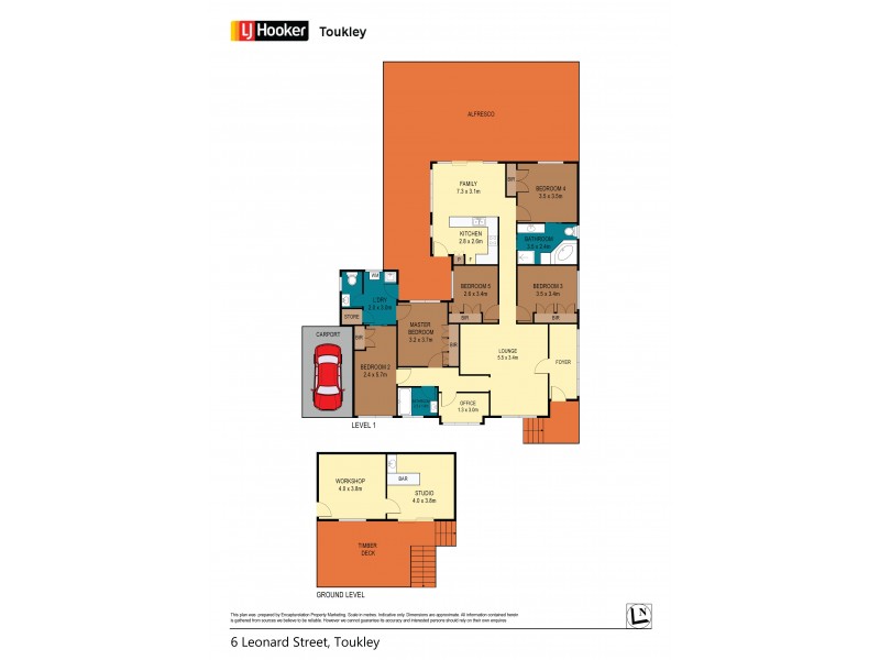 6 Leonard Avenue, Toukley NSW 2263 Floorplan