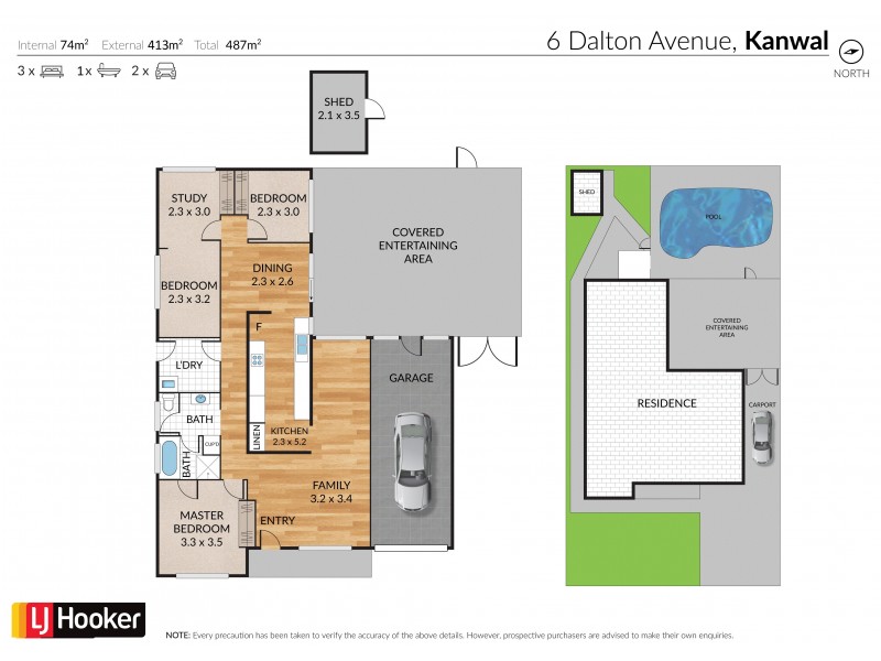 6 Dalton Avenue, Kanwal NSW 2259 Floorplan