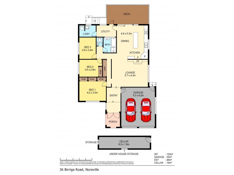 36 Birriga Road, Noraville NSW 2263 Floorplan