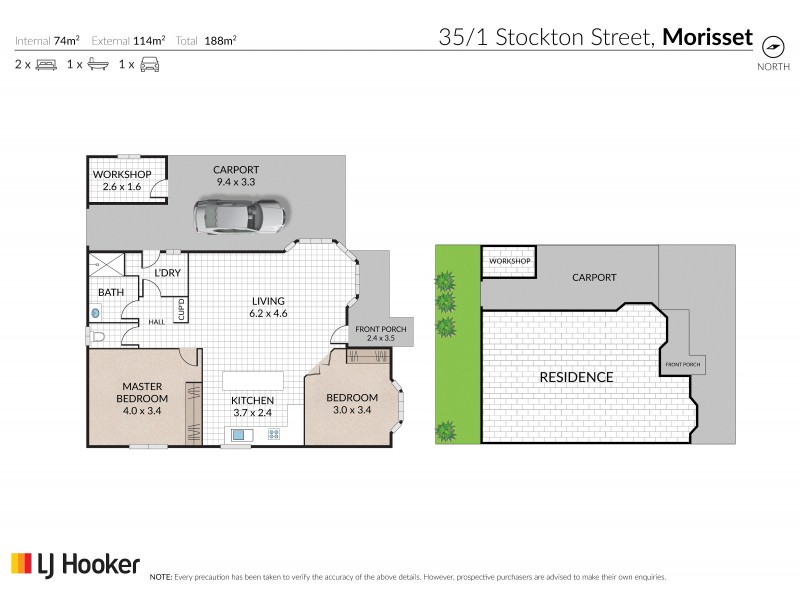 35/1A Stockton Street, Morisset NSW 2264 Floorplan