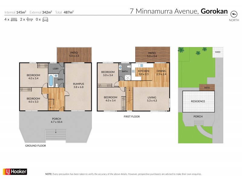 7 Minnamurra Road, Gorokan NSW 2263 Floorplan