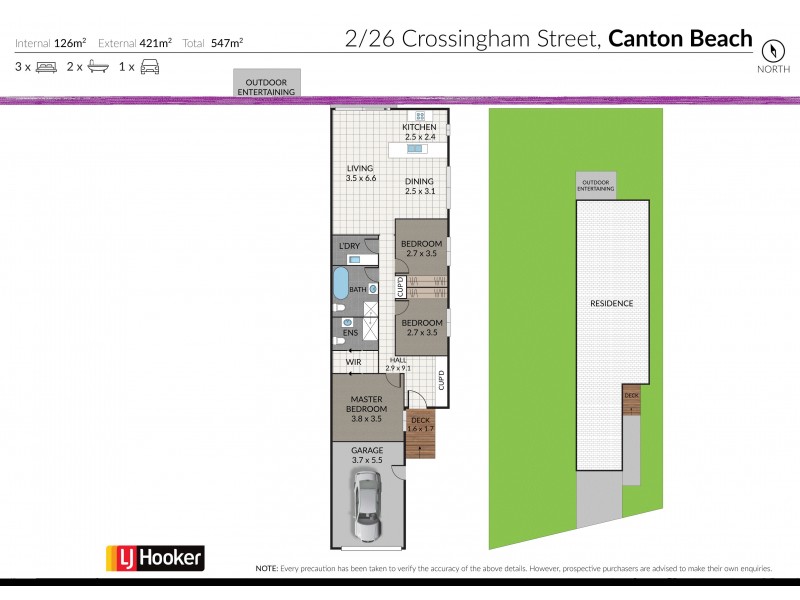 2/26 Crossingham Street, Toukley NSW 2263 Floorplan