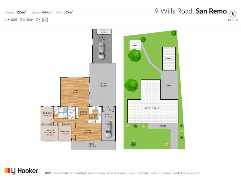 9 Wills Road, San Remo NSW 2262 Floorplan