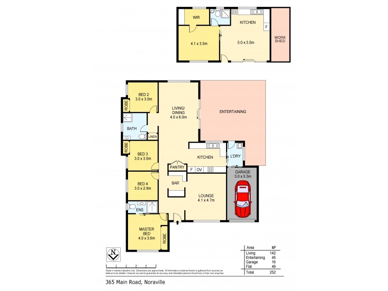 365 Main Road, Noraville NSW 2263 Floorplan
