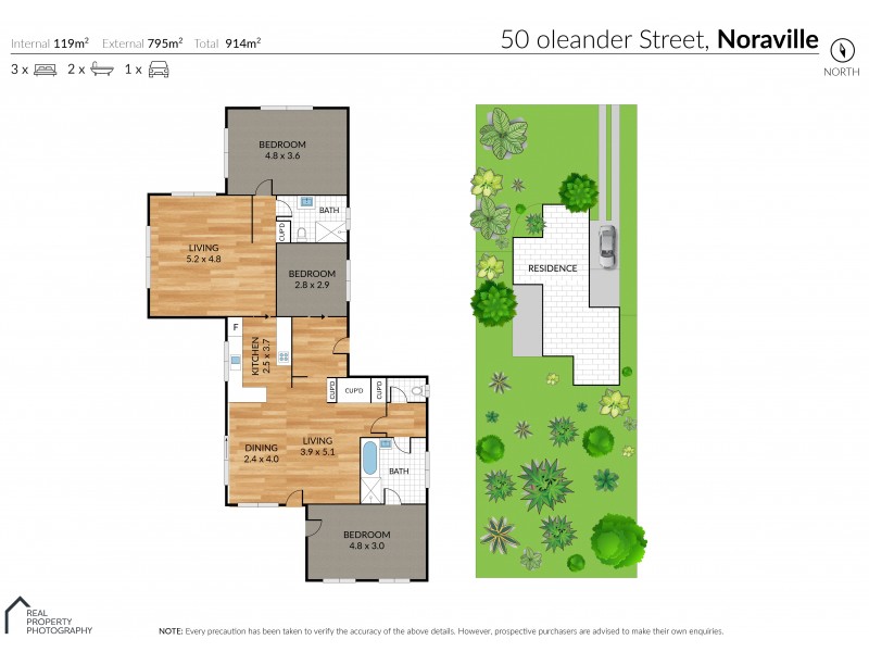 50 Oleander Street, Noraville NSW 2263 Floorplan