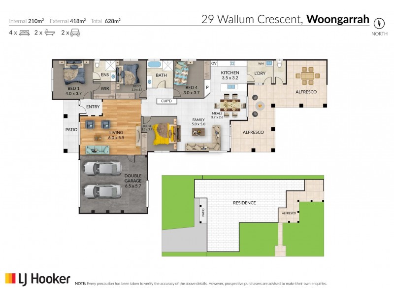 29 Wallum Crescent, Woongarrah NSW 2259 Floorplan