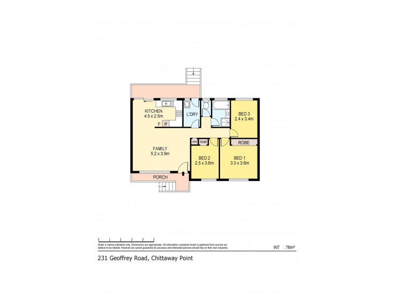 231 Geoffrey Road, Chittaway Point NSW 2261 Floorplan