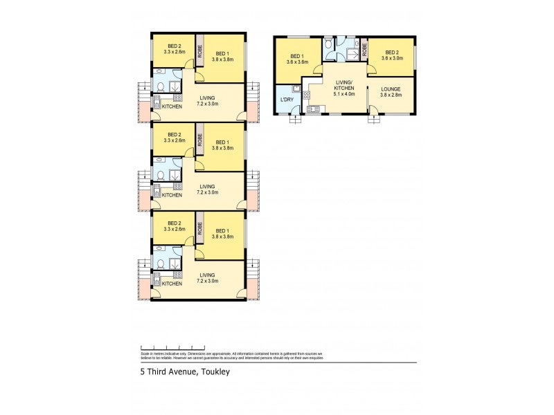 5 Third Avenue, Toukley NSW 2263 Floorplan