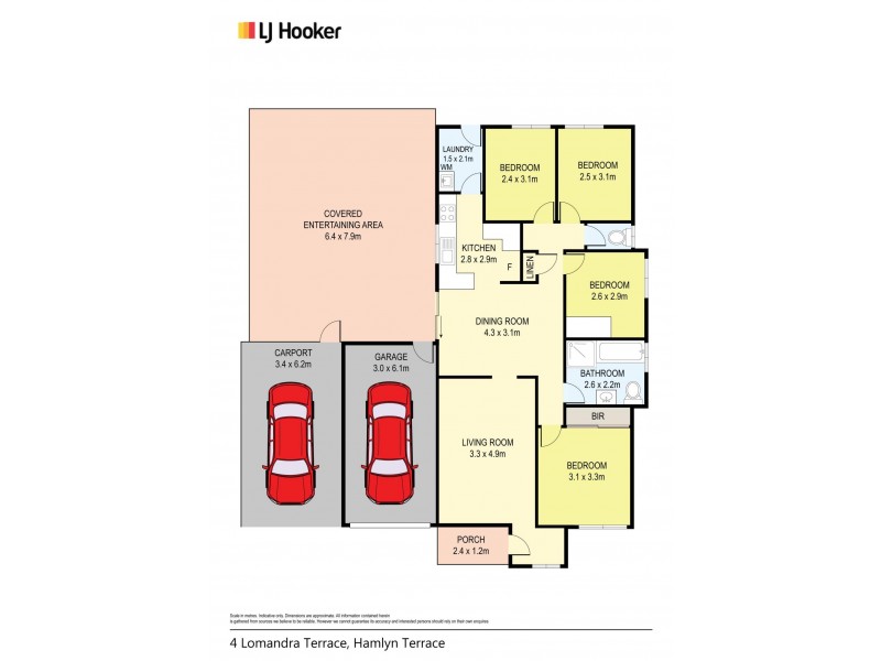 4 Lomandra Terrace, Hamlyn Terrace NSW 2259 Floorplan