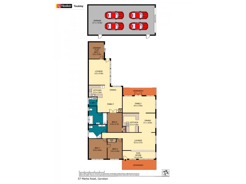 57 Marks Road, Gorokan NSW 2263 Floorplan