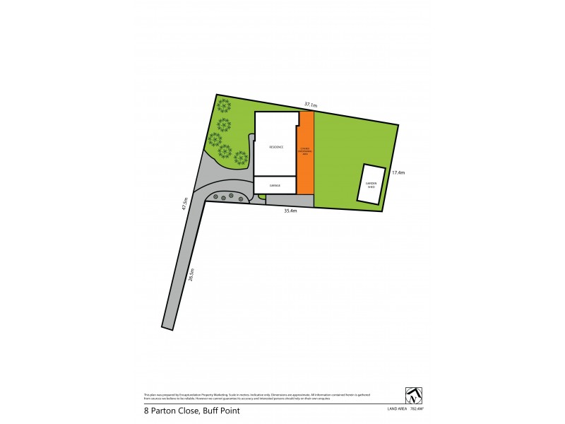 8 Parton Close, Buff Point NSW 2262 Floorplan