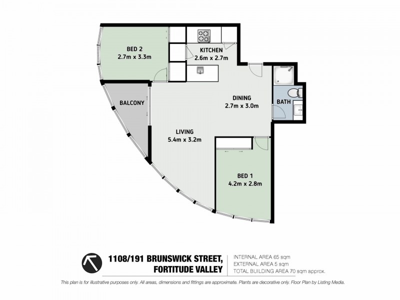 31108/191 Brunswick Street, Fortitude Valley QLD 4006
