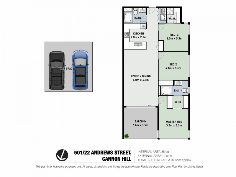 Unit 501/22 Andrews Street, Cannon Hill QLD 4170