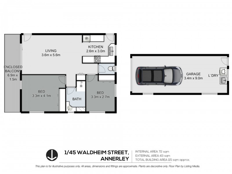 Unit 1/45 Waldheim Street, Annerley QLD 4103