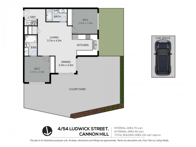Unit 4/54 Ludwick Street, Cannon Hill QLD 4170