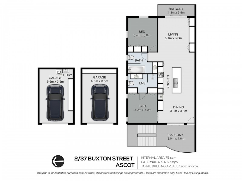 2/37 Buxton Street, Ascot QLD 4007