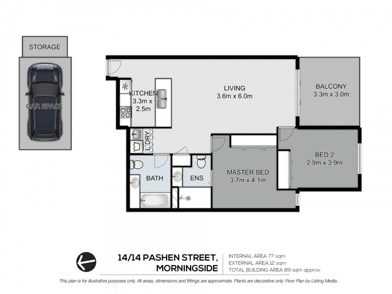 Unit 14/14 Pashen Street, Morningside QLD 4170