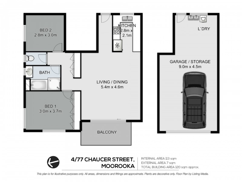 4/77 Chaucer Street, Moorooka QLD 4105