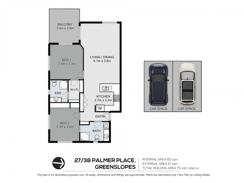 Unit 27/38 Palmer Street, Greenslopes QLD 4120