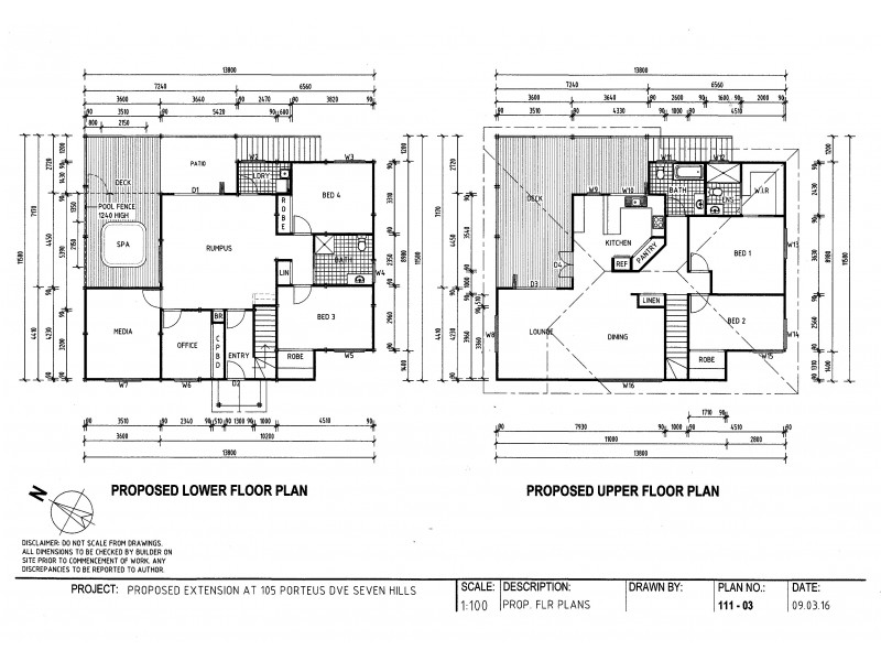 105 Porteus Drive, Seven Hills QLD 4170 Floorplan
