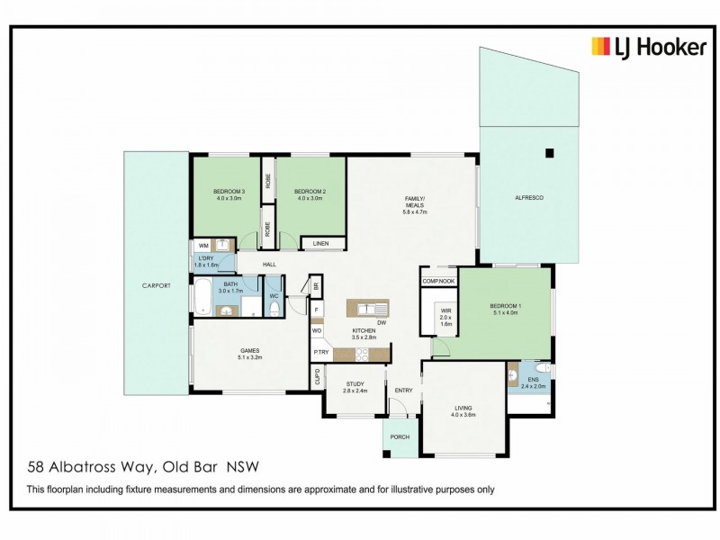 58 Albatross Way, Old Bar NSW 2430