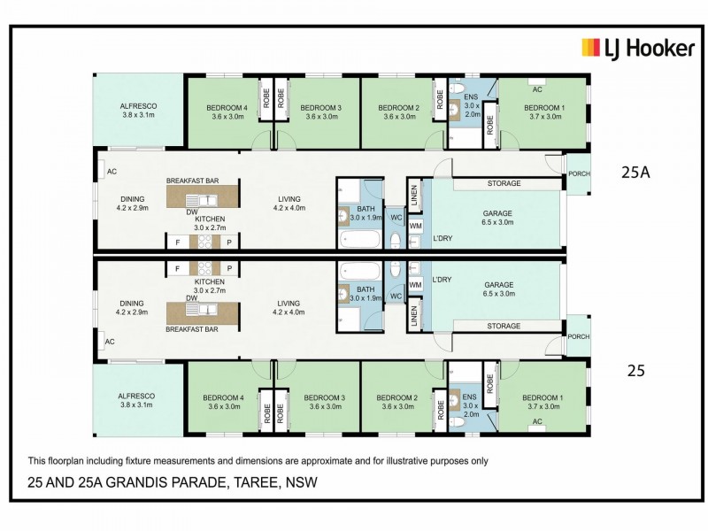 1&2/25 Grandis Parade, Taree NSW 2430