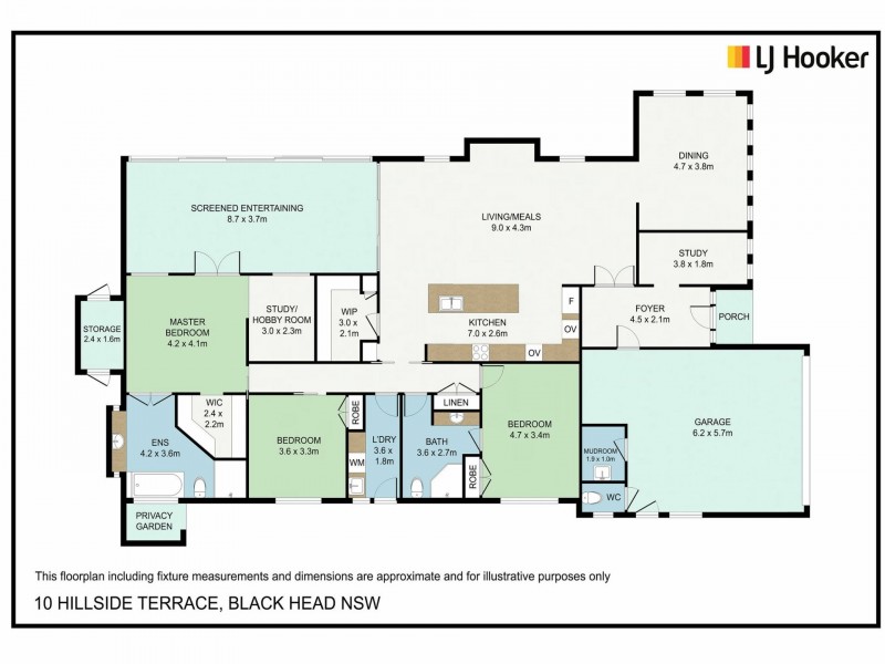 10 Hillside Terrace, Black Head NSW 2430