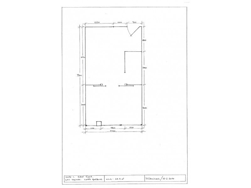 Suite 1/84 Harbour Drive, Coffs Harbour NSW 2450 Floorplan