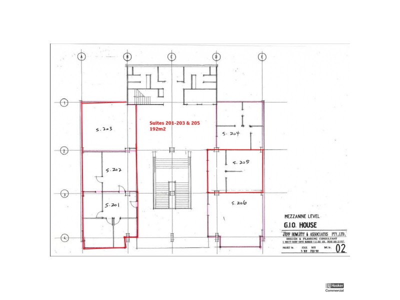 Suites 201-203 & 205/24 Moonee Street, Coffs Harbour NSW 2450 Floorplan