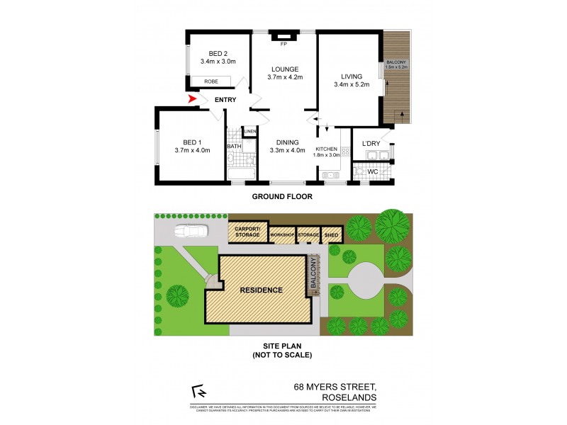 1/209 Queen Street, Campbelltown NSW 2560 Floorplan