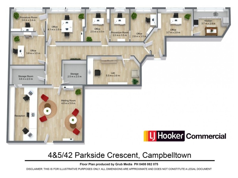 Suite 4&5/42 Parkside Crescent, Campbelltown NSW 2560