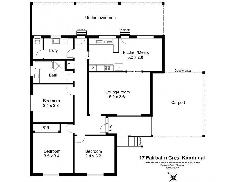17 Fairbairn Crescent, Kooringal NSW 2650 Floorplan