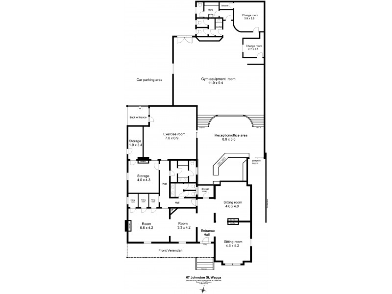67 Johnston street, Wagga Wagga NSW 2650 Floorplan