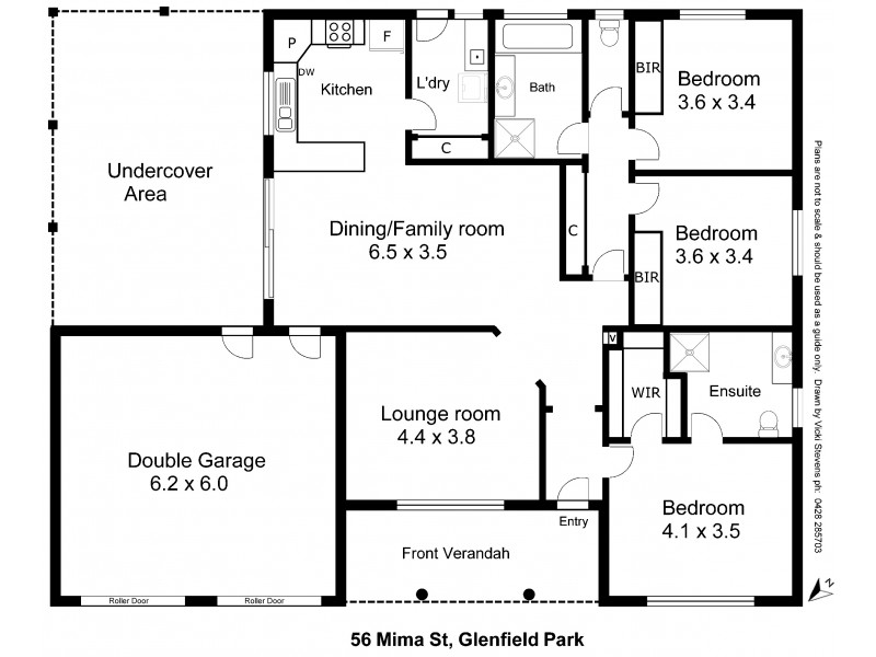 56 Mima Street, Glenfield Park NSW 2650 Floorplan
